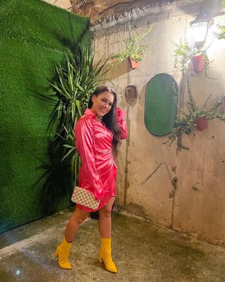 Flamingo Dress