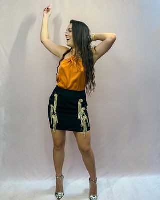 Chain Me Up Halter Top