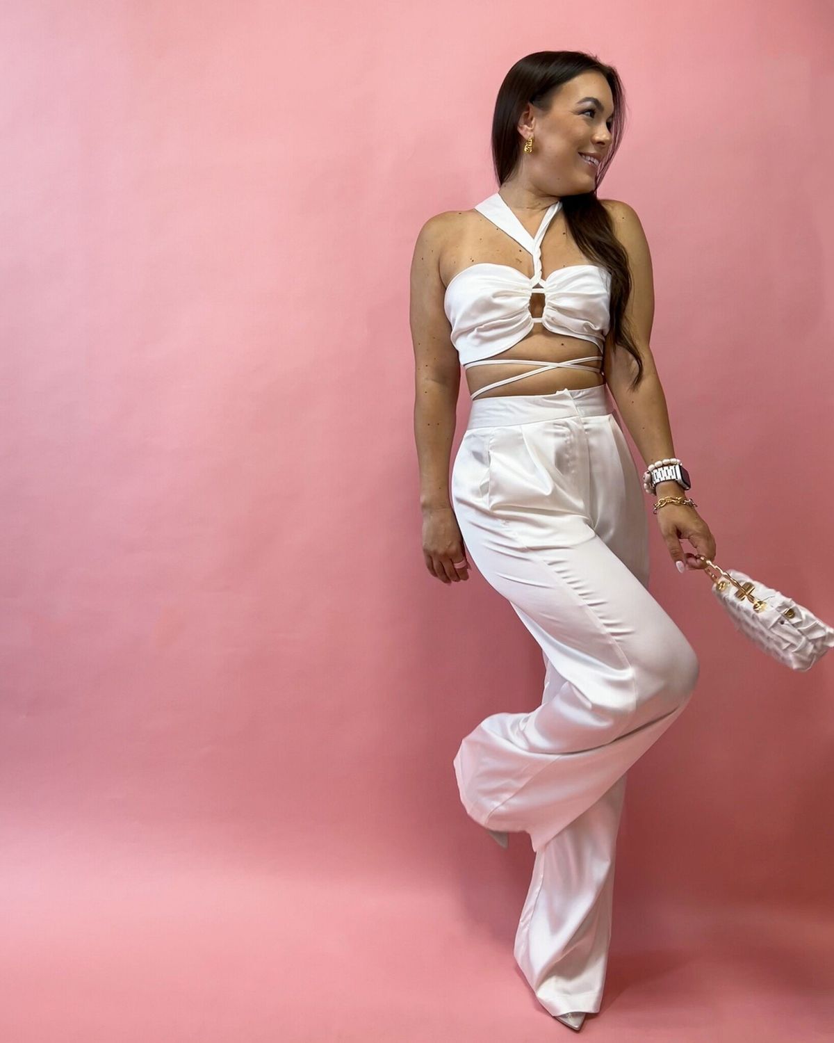 Sassy But Classy Satin Set