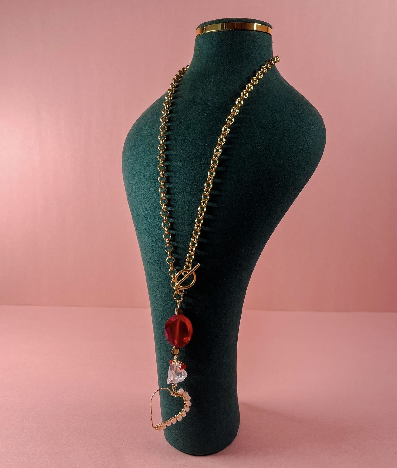 Crystal Heart Necklace