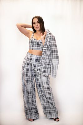 Plaid Top