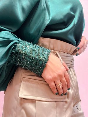 Under the Mistletoe Blouse