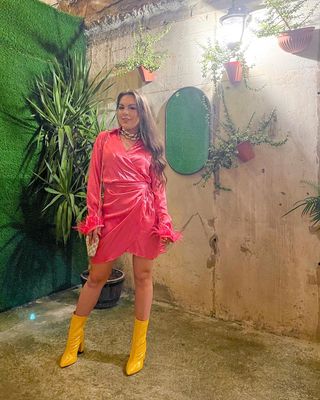 Flamingo Dress