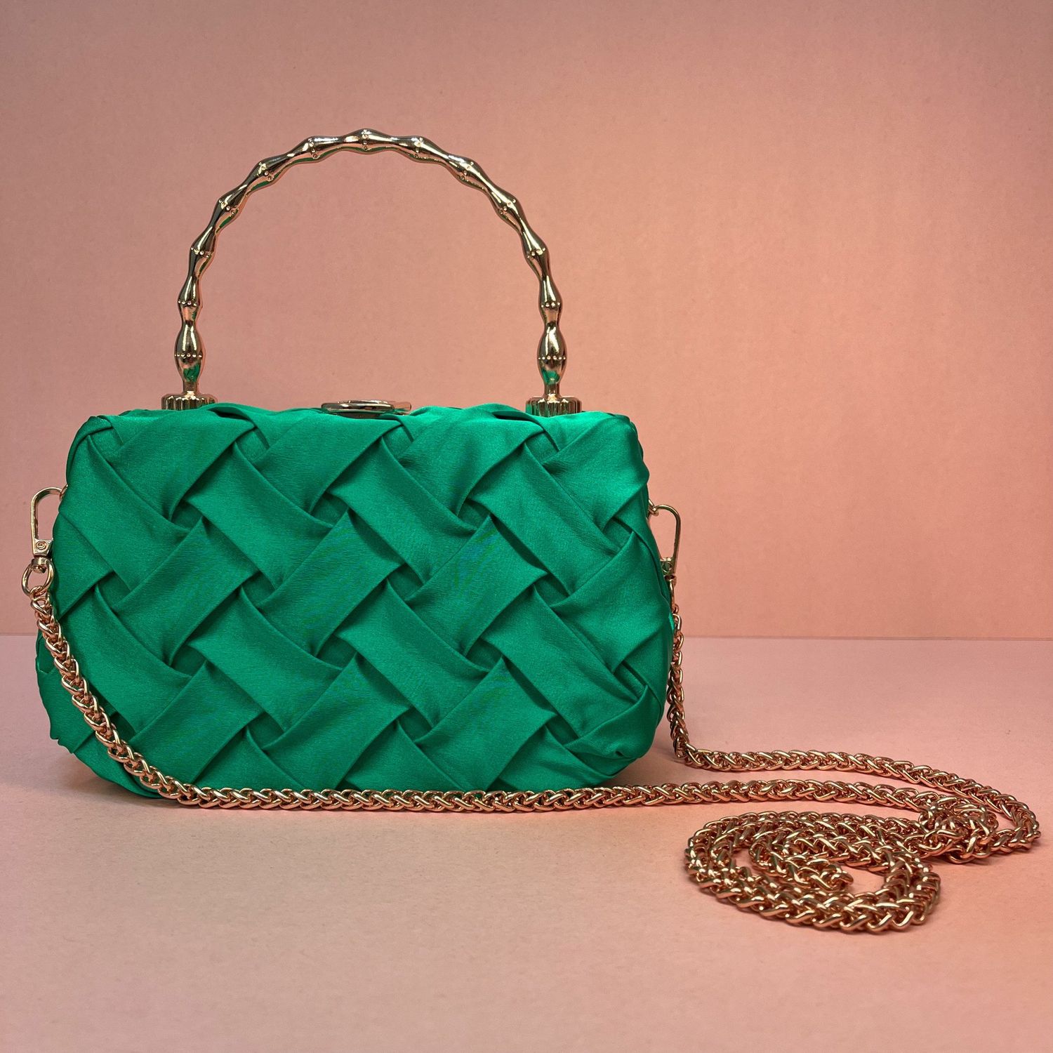 Fit For a Queen Handbag, Color: Green