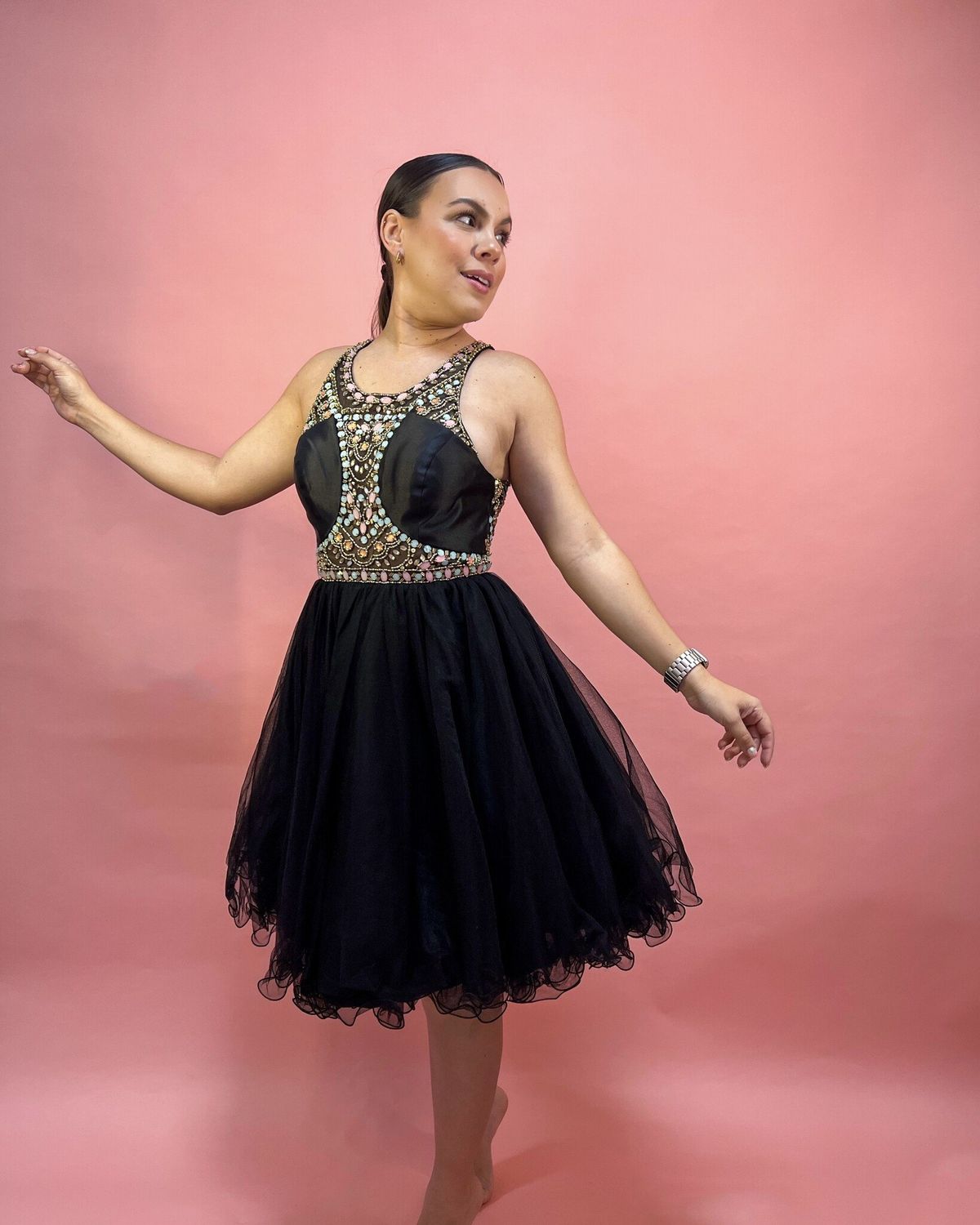 She’s a Ballerina Dress, Color: Black, Size: XSmall