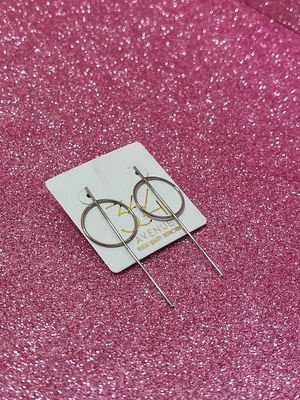 Dash Circle Earrings