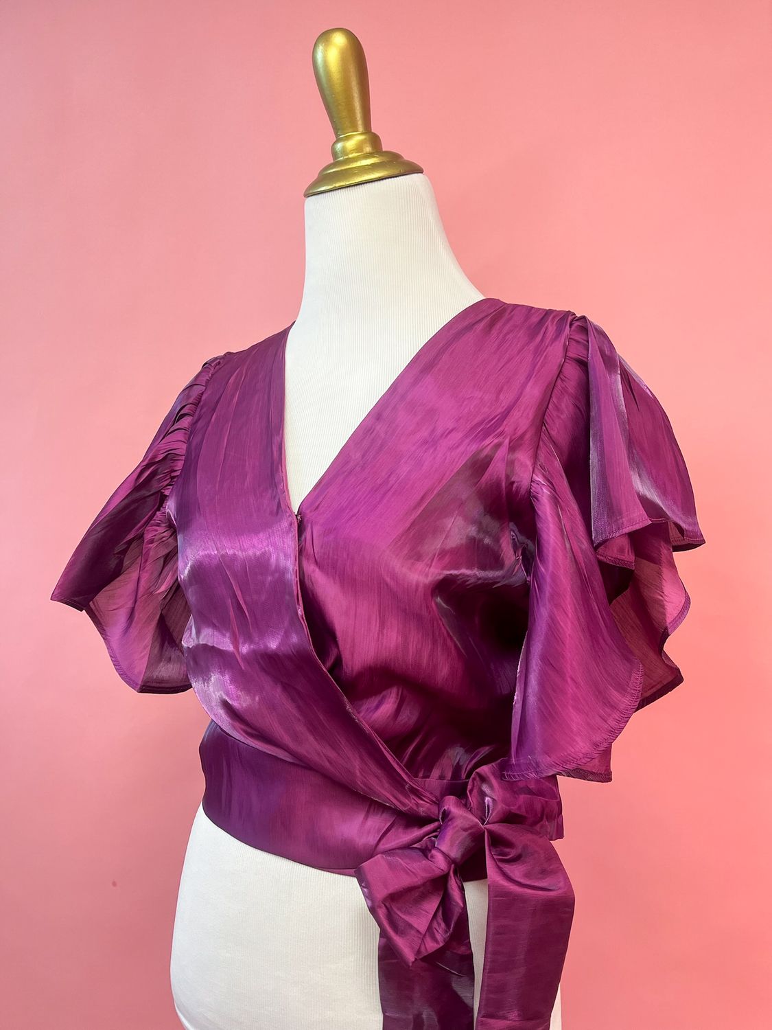 Plum Petals Top