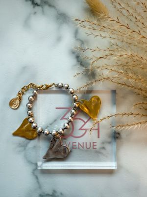 Heart in the Mix Bracelet