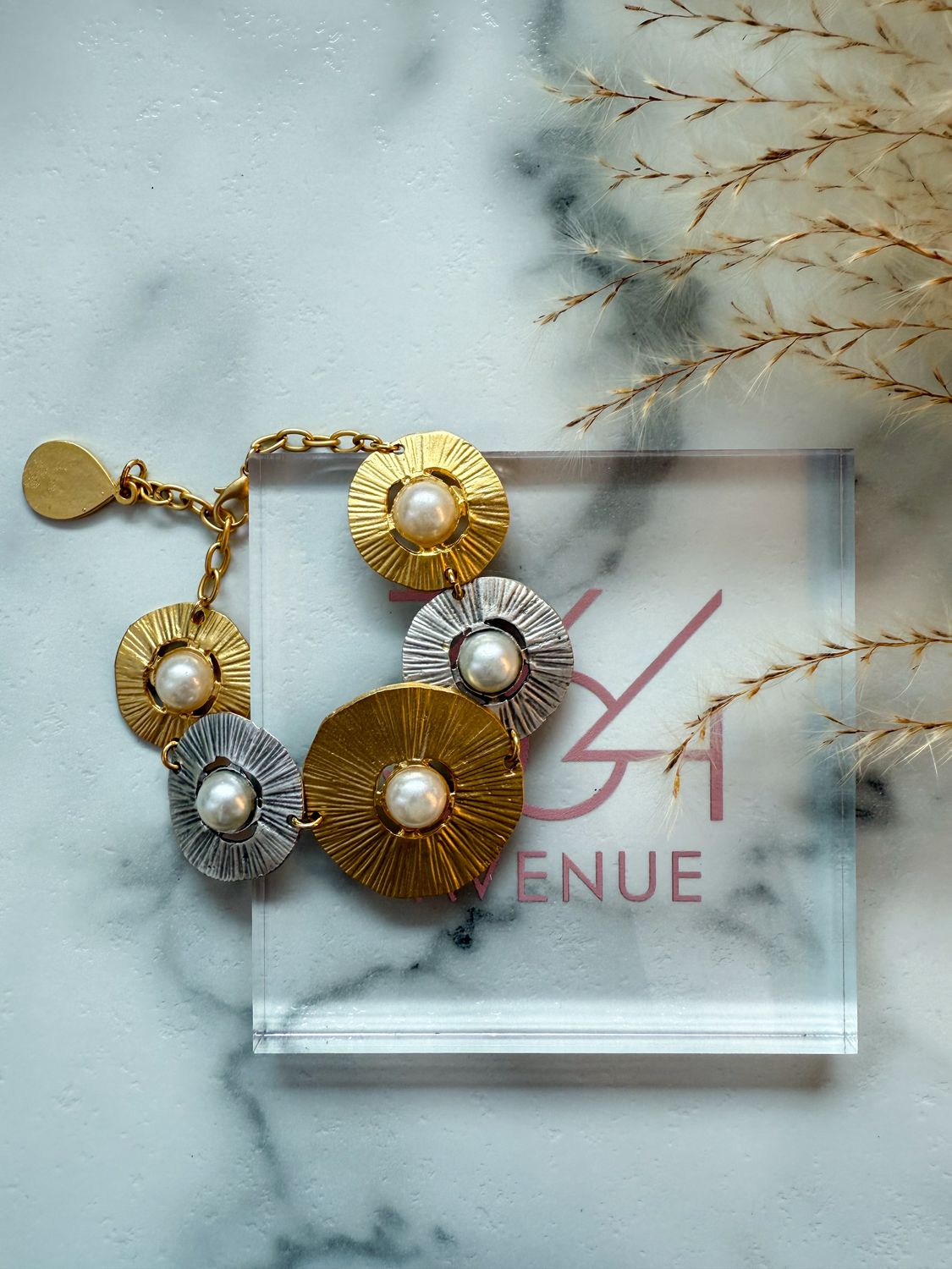 Pearl Orbit Bracelet