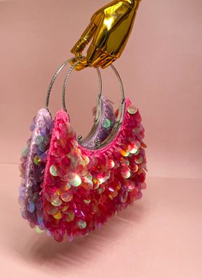 Sequined Handbag