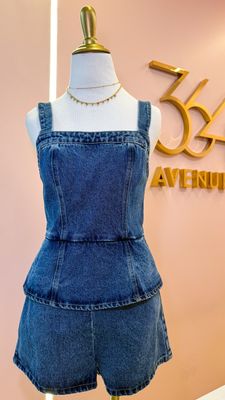 Denim Daydream Romper