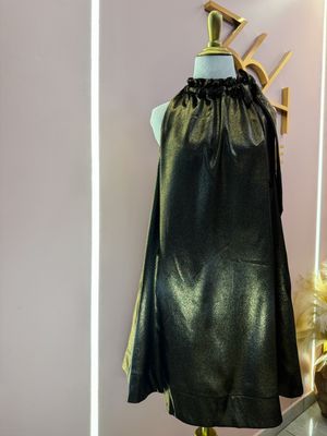 The Golden Ribbon Dress