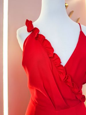 Red Jumpsuit 