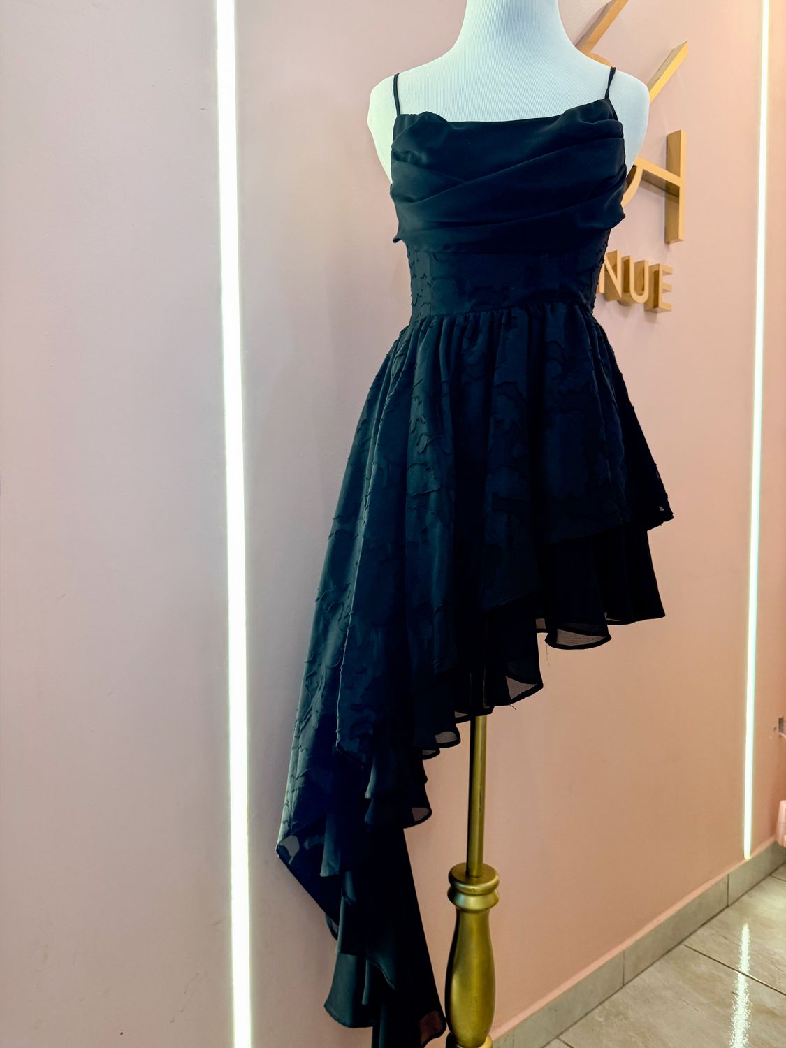 Unbalanced Bloom Dress