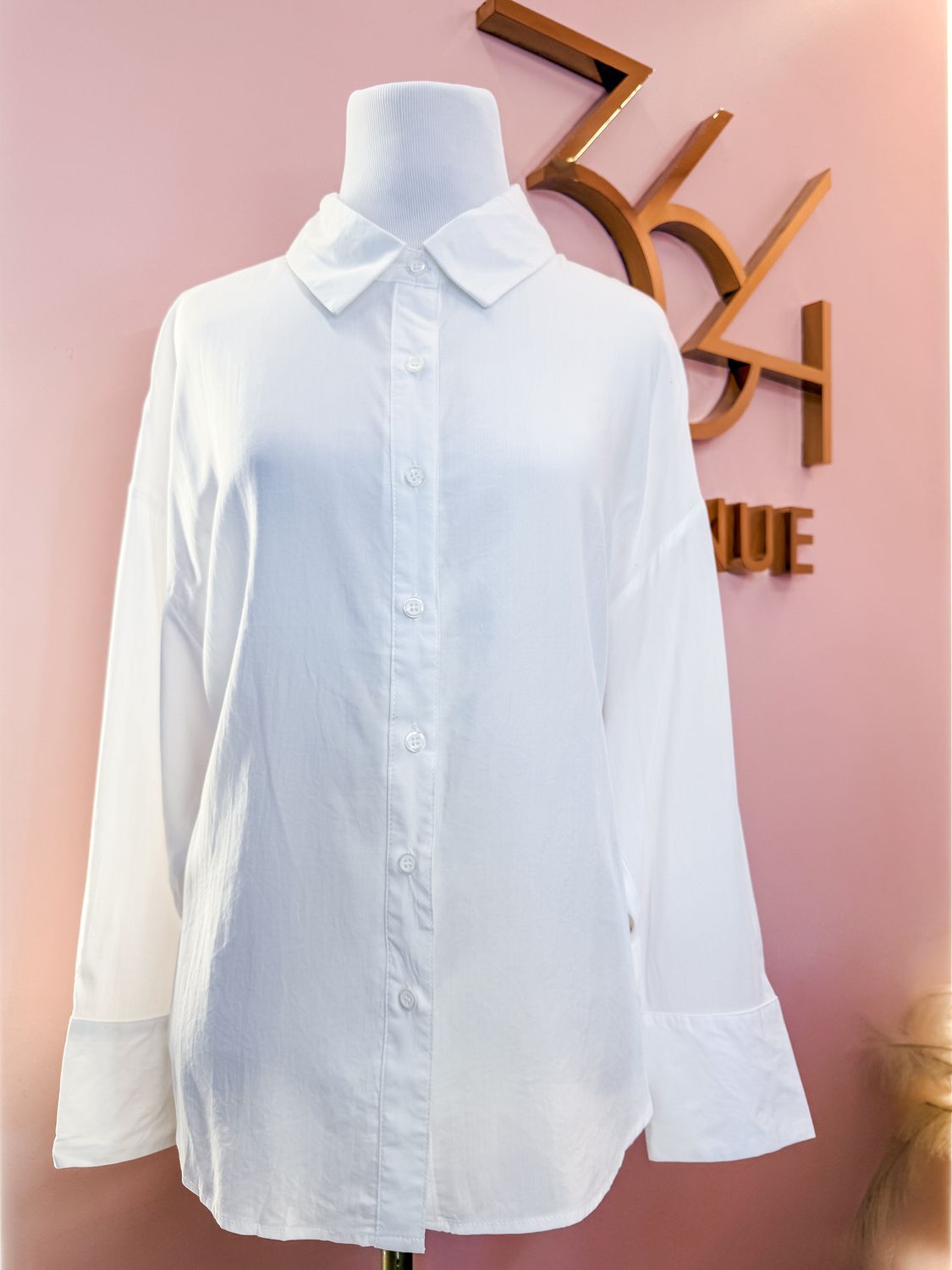 Perfect Fit Button Down Top