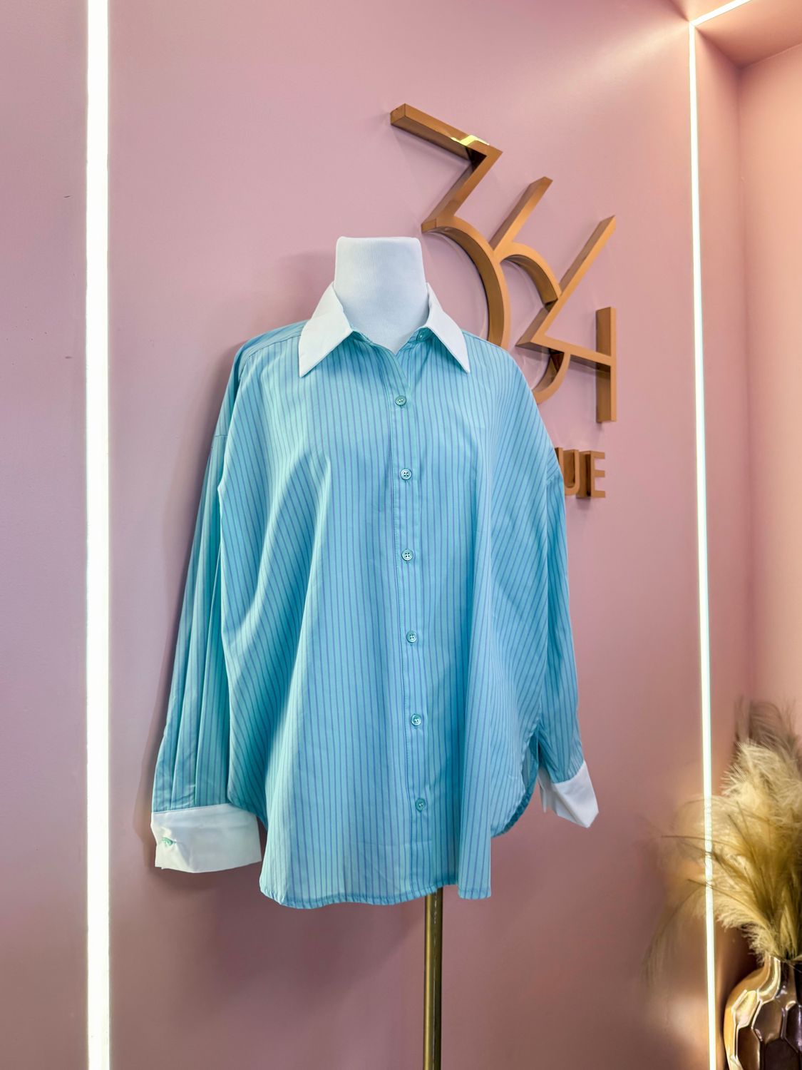 Modern Contrast Shirt