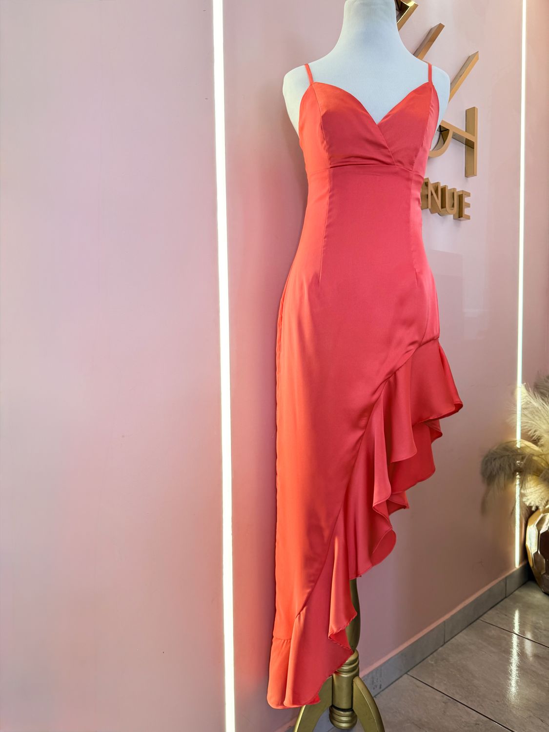 Sunset Cascade Dress