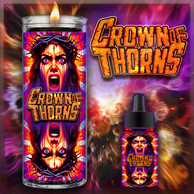 Crown Of Thorns Candle and Oil