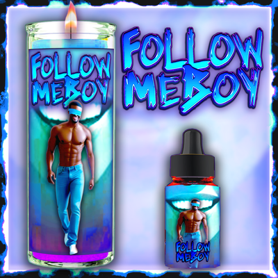 Follow Me Boy Candle and Oil