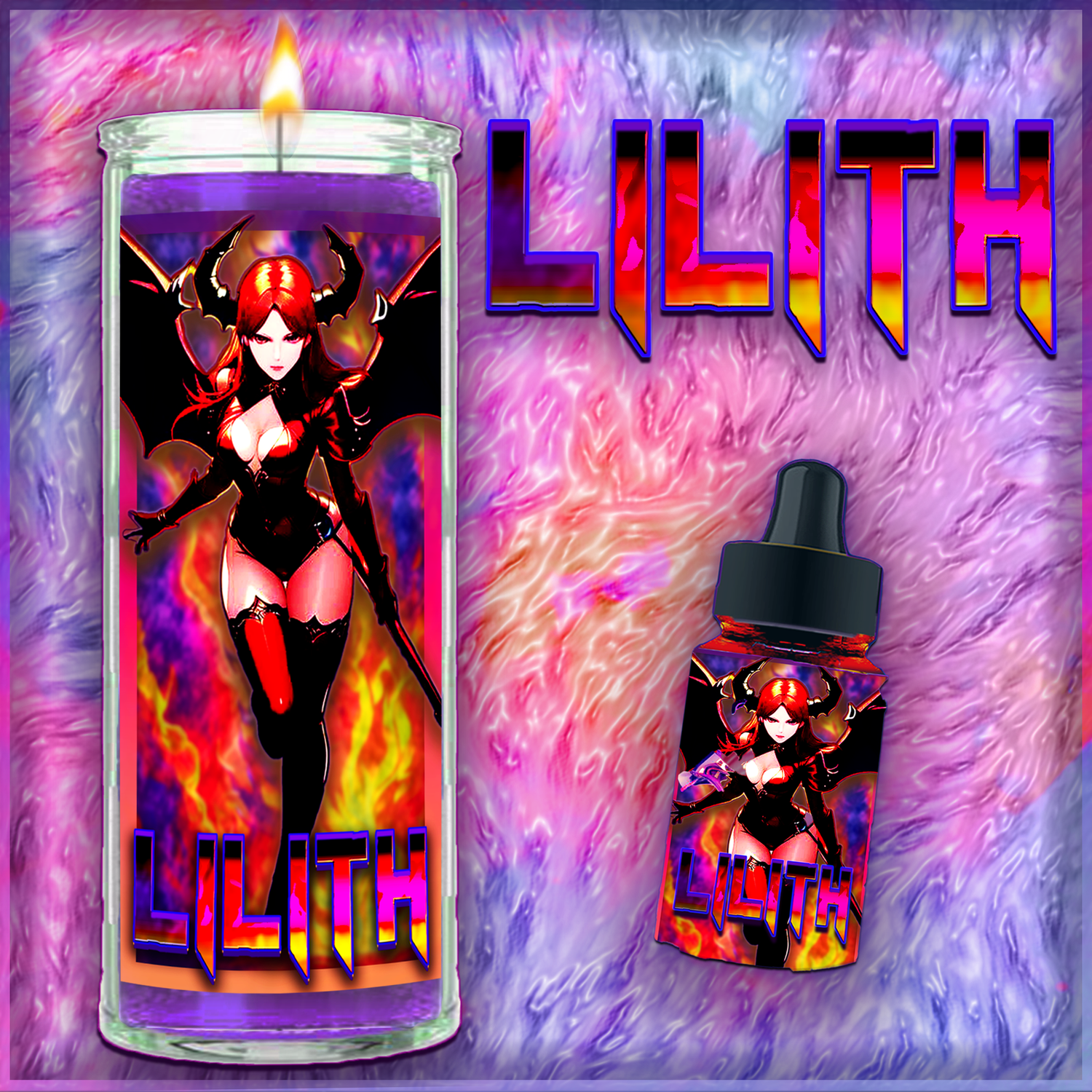 Lilith Deity Candle and Oil