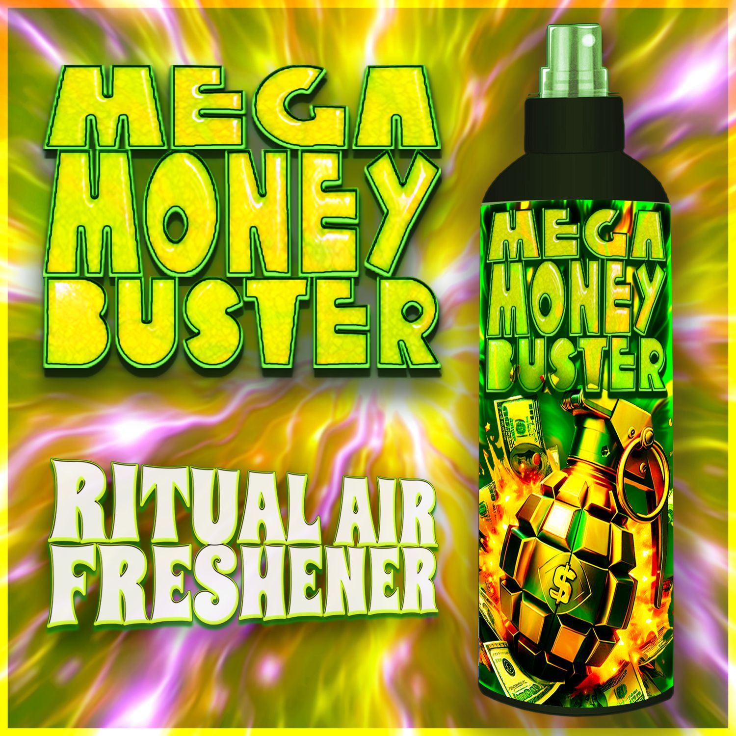 Mega Money Buster Air Freshener Spray