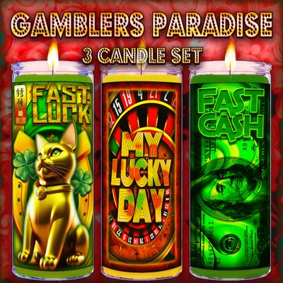 Gambler&#39;s Paradise Candle Set