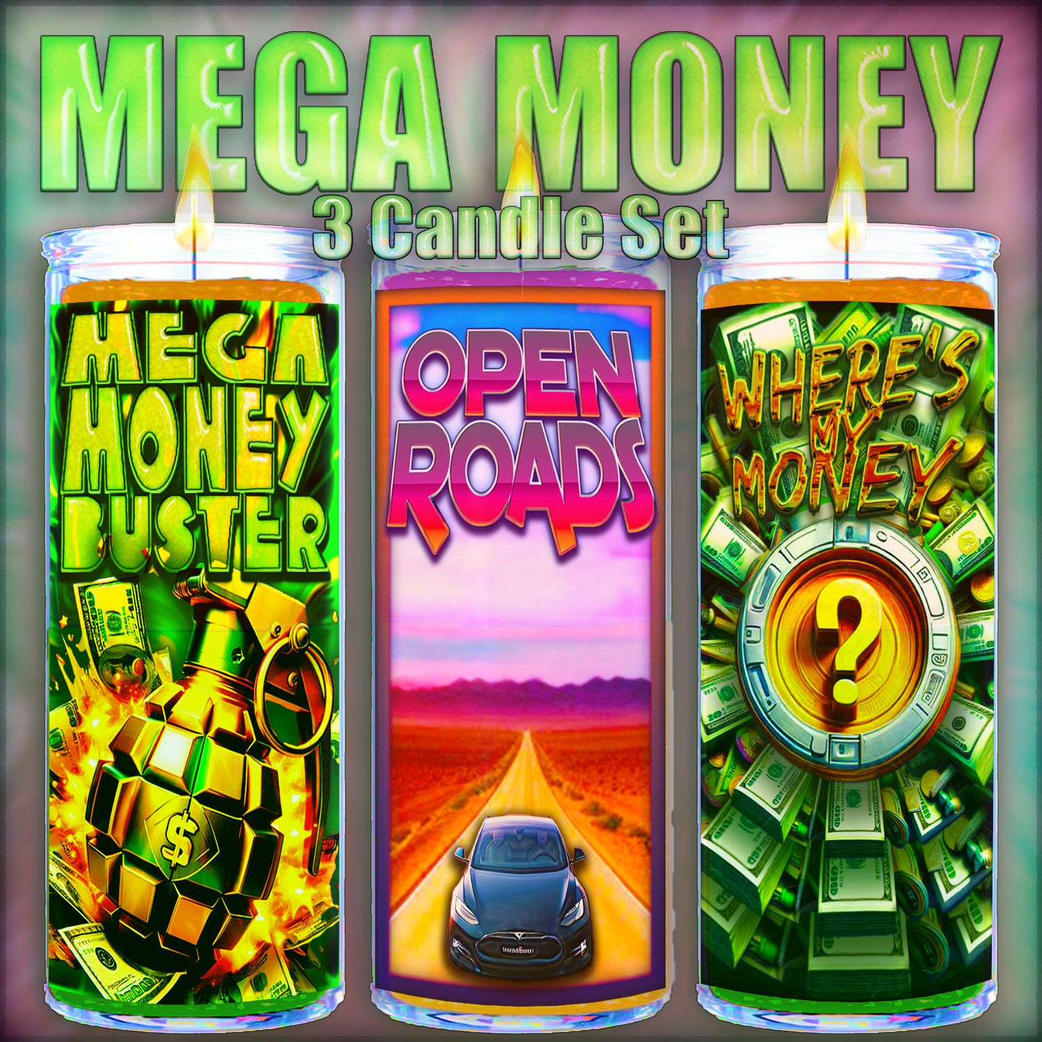 Mega Money Buster Candle Set