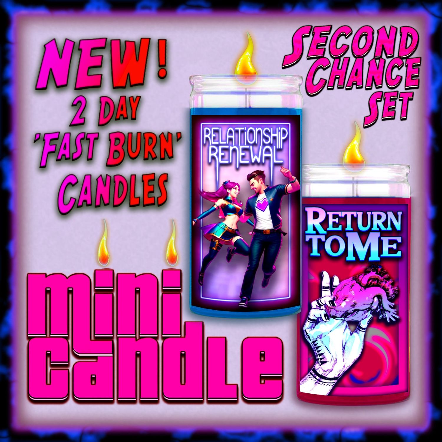 Second Chance Mini Candle Set