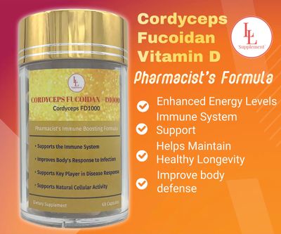 Cordyceps FD1000 Pharmacist’s Immune Boost Formula