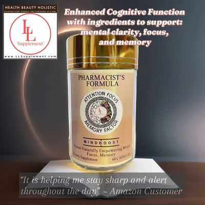 MindBoost Supplement Ultimate Focus Memory Stress support