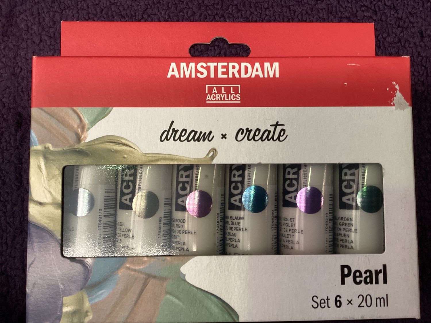 Amsterdam Acrylics 6x20ML SET PEARL