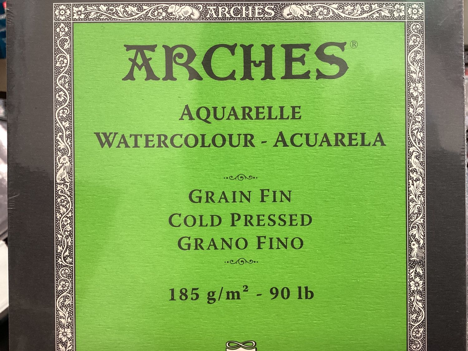 ARCHES PAD 185gsm 148x210 A5 15sht CP