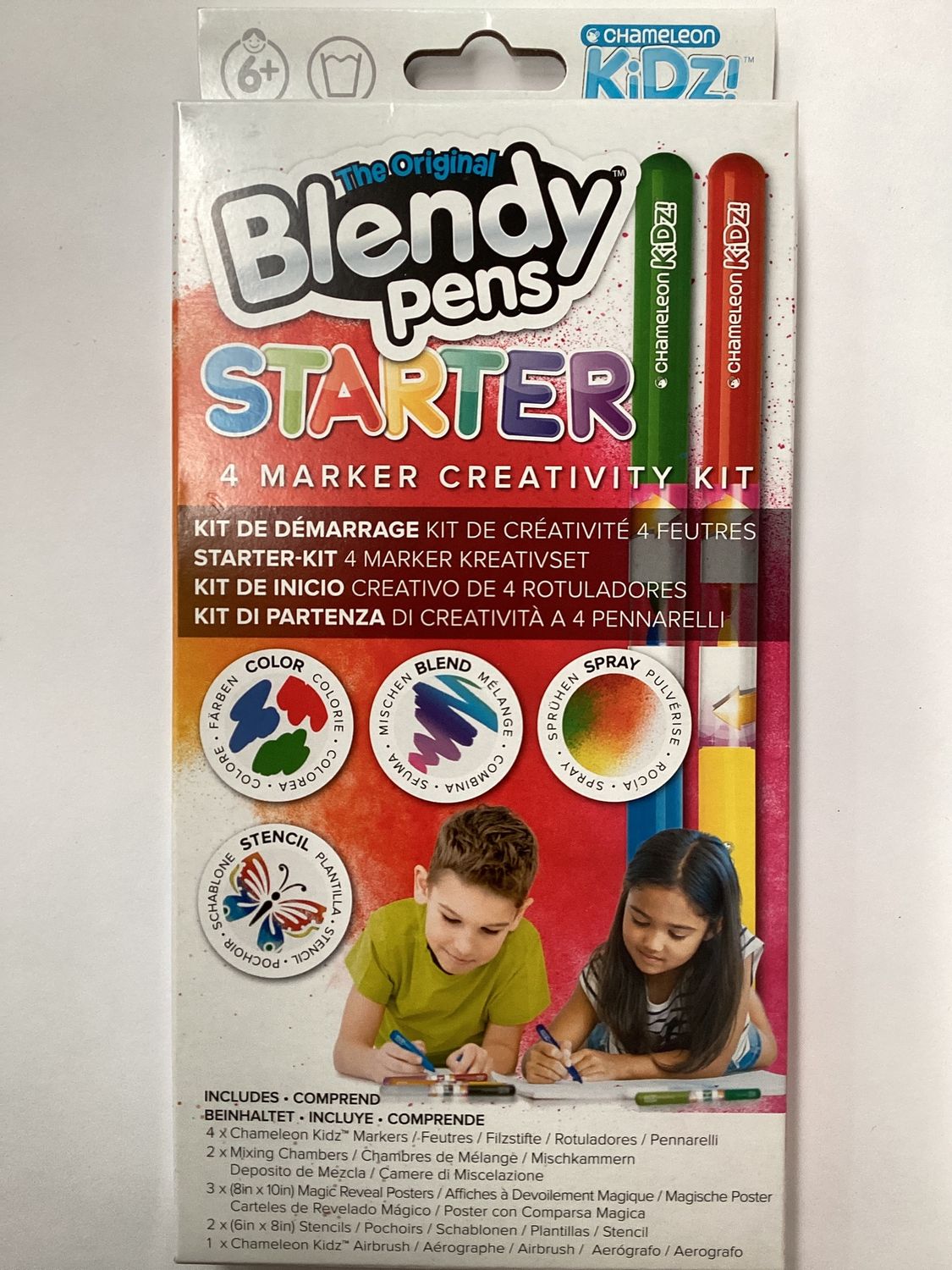 CHAMELEON KIDZ BLEND &amp; SPRAY 4 SET