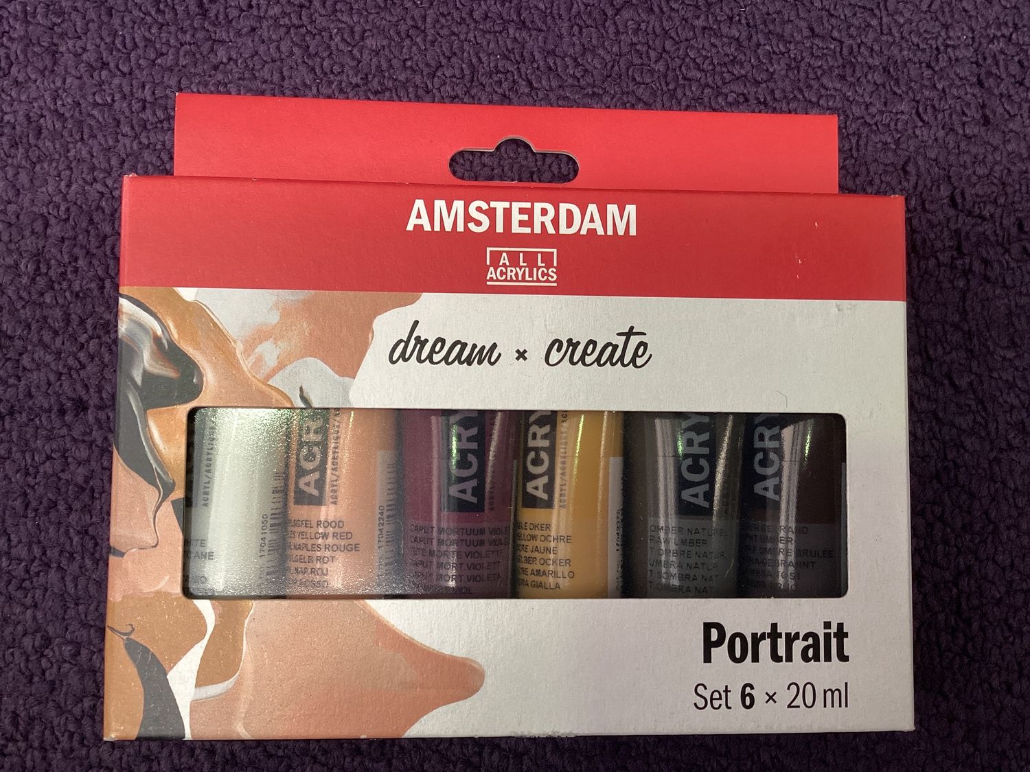 Amsterdam Acrylics 6x20ML SET PORTRAIT