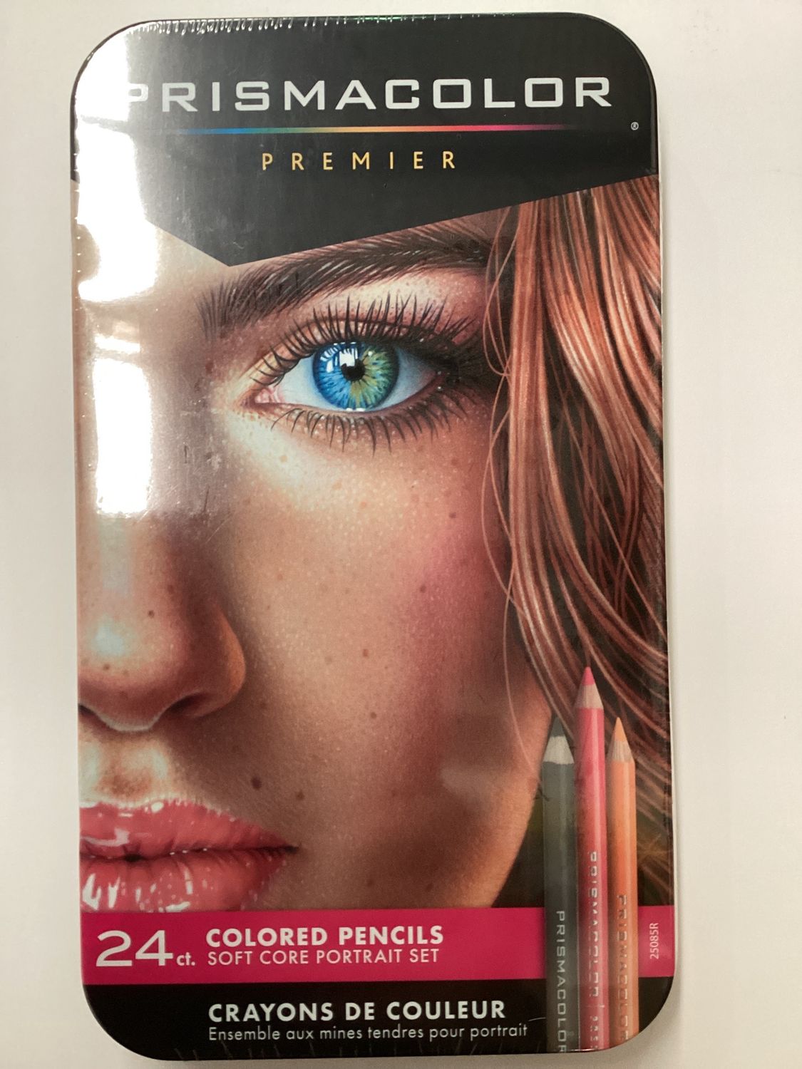 PRISMACOLOR COLOUR PENCIL TIN 24 Portrait Set