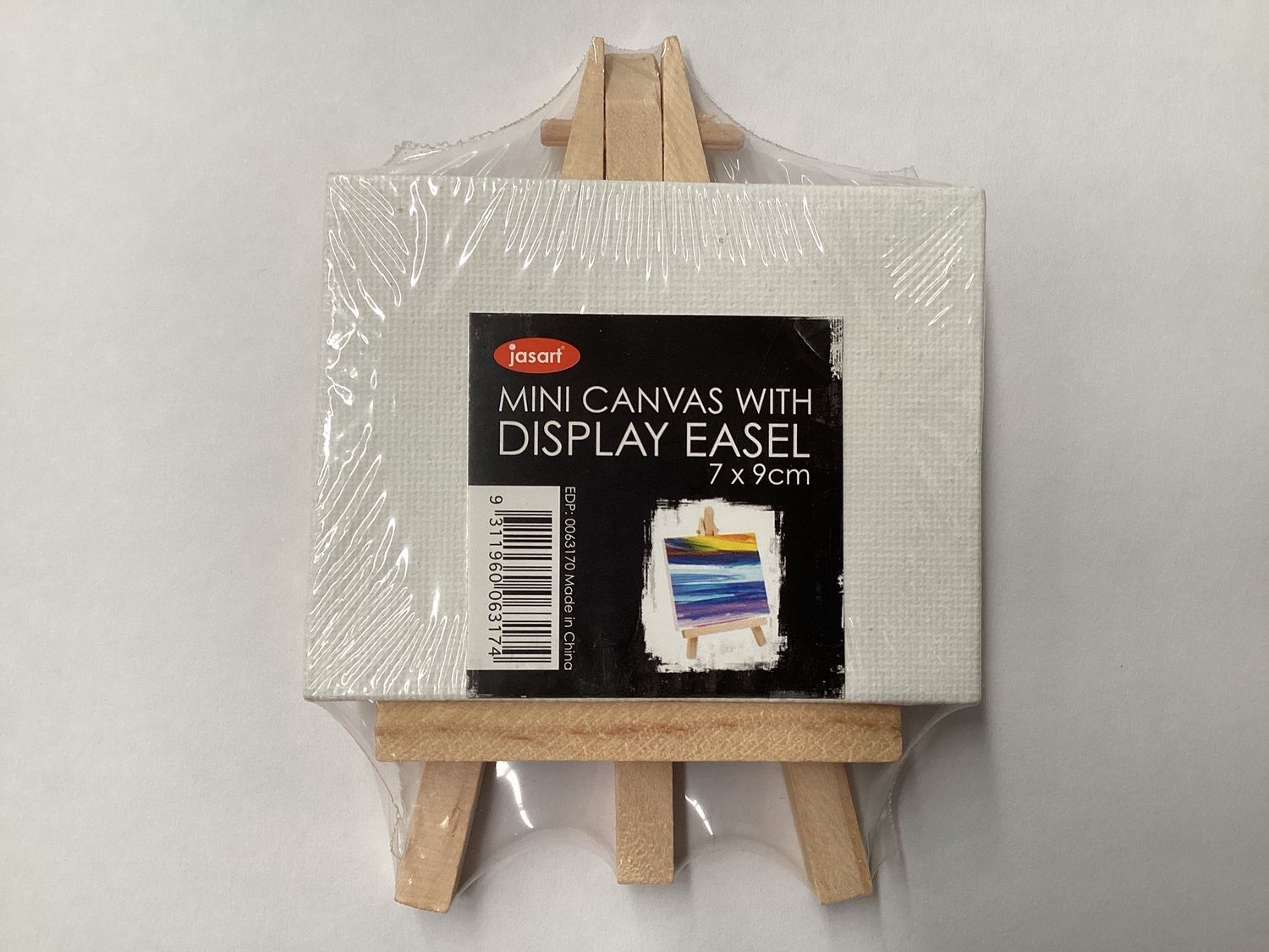 JASART Mini Canvas with Display Easel 7x9cm
