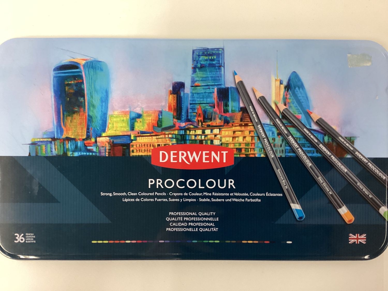 Derwent PROCOLOUR Tin 36
