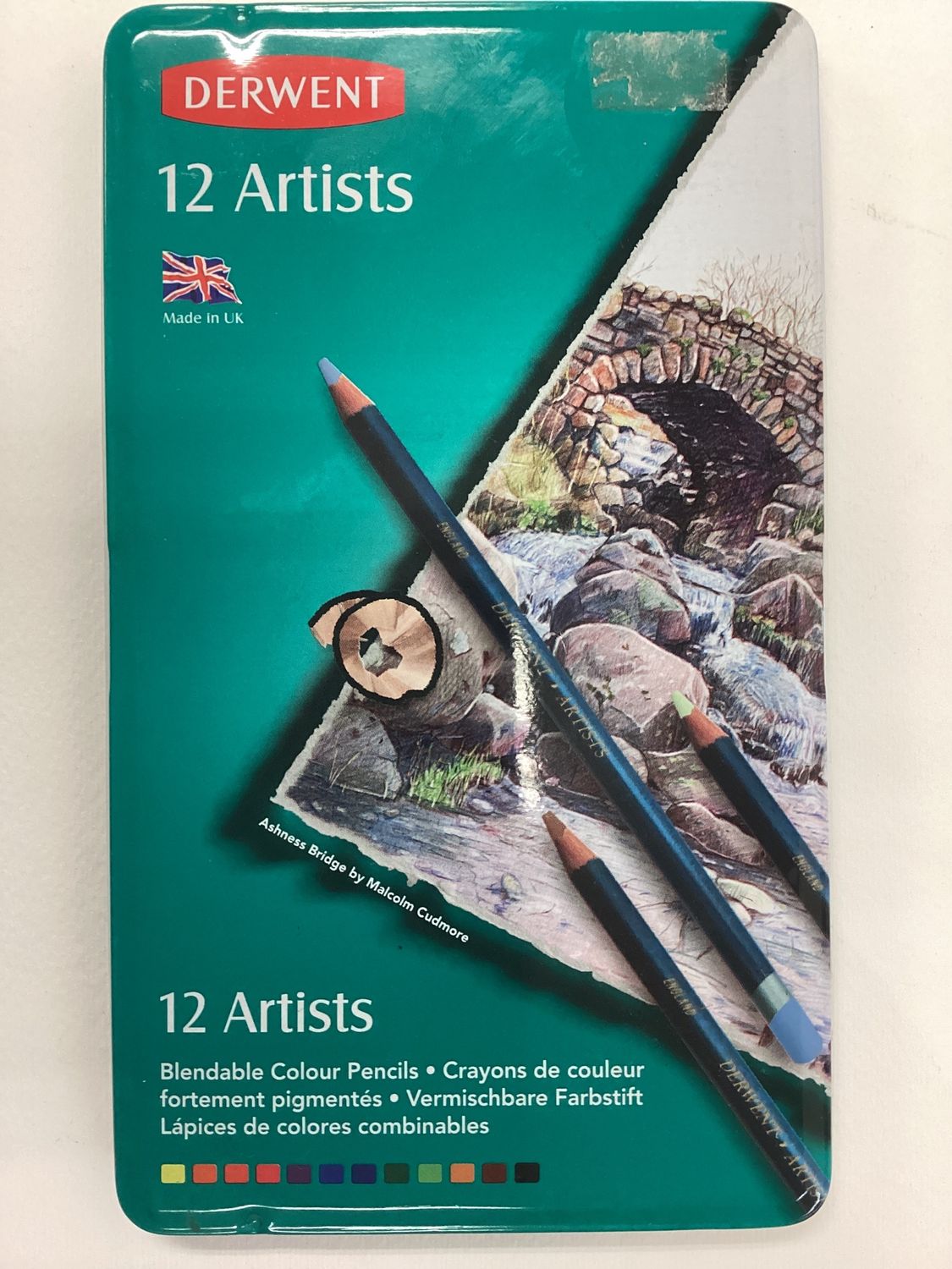 Derwent ARTISTS Tin 12