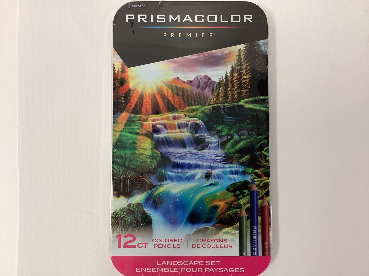 PRISMACOLOR COLOUR PENCIL TIN 12 Landscape Set