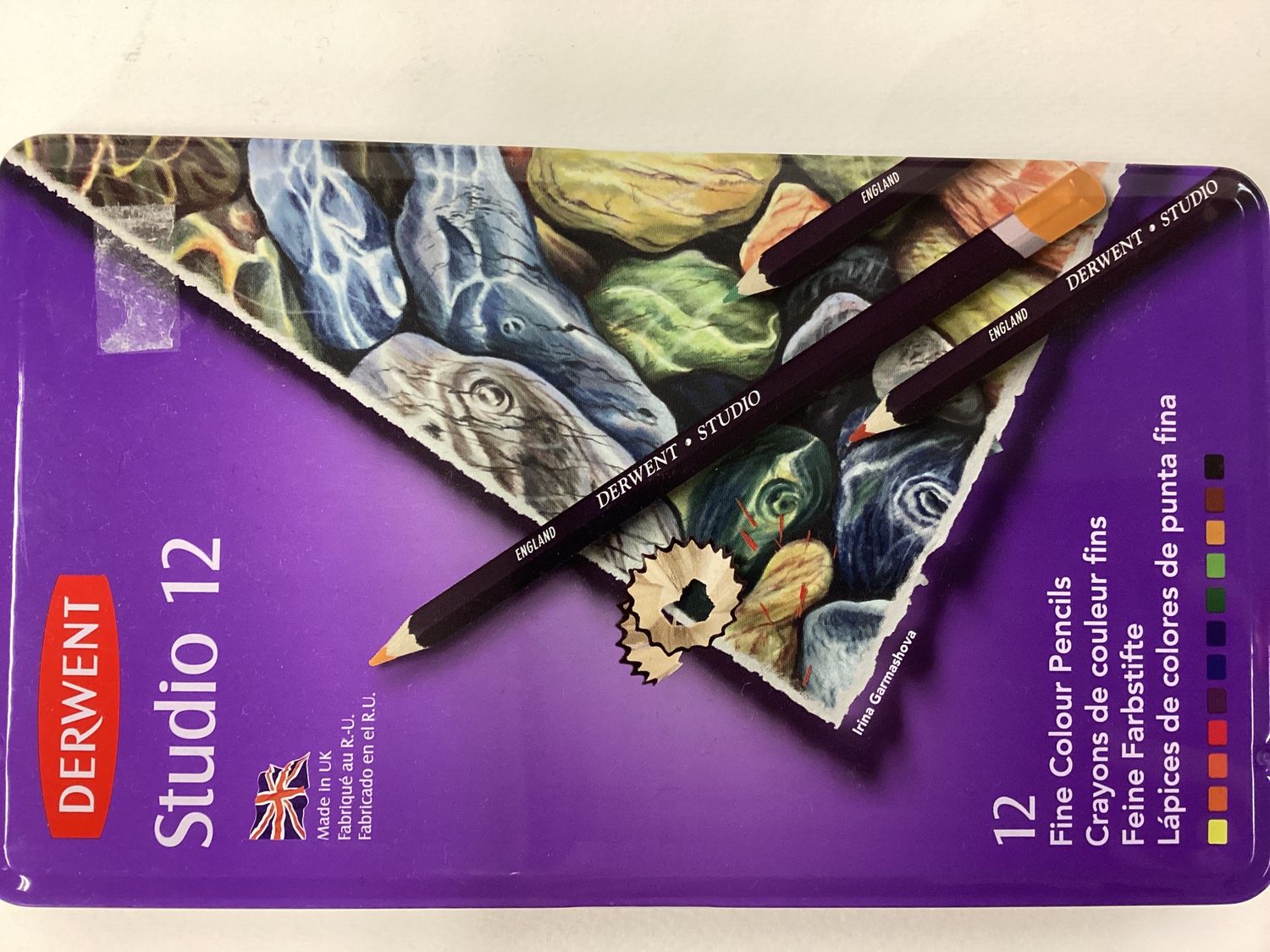 Derwent STUDIO Tin 12