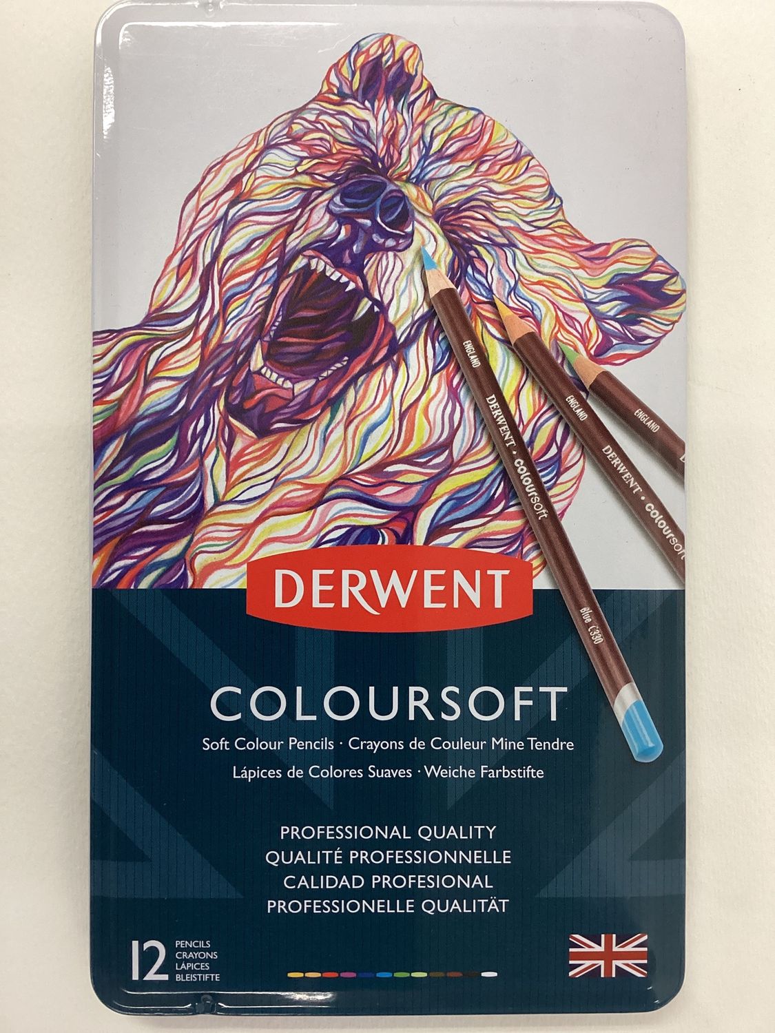 Derwent COLOURSOFT Tin 12