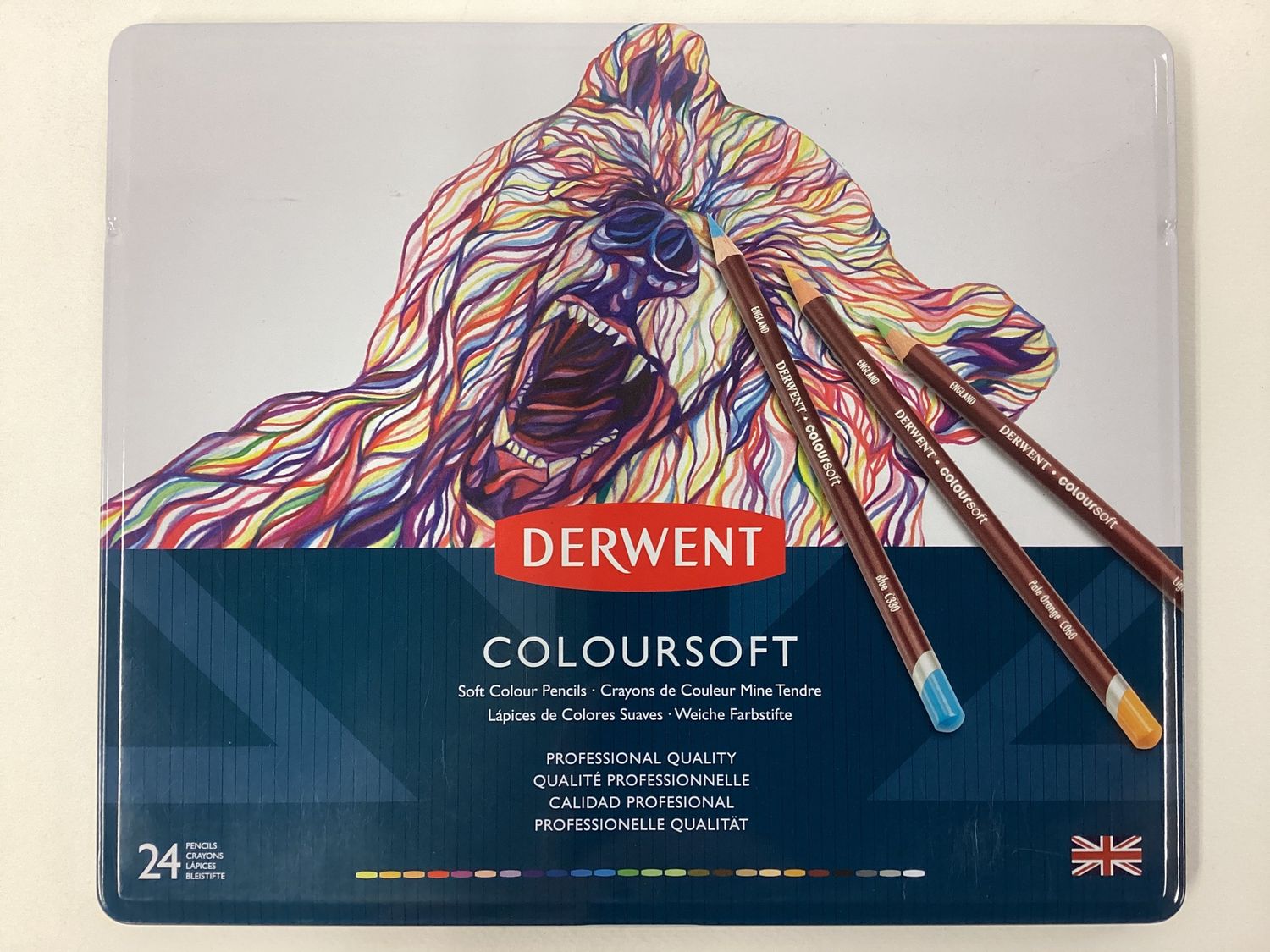 Derwent COLOURSOFT Tin 24