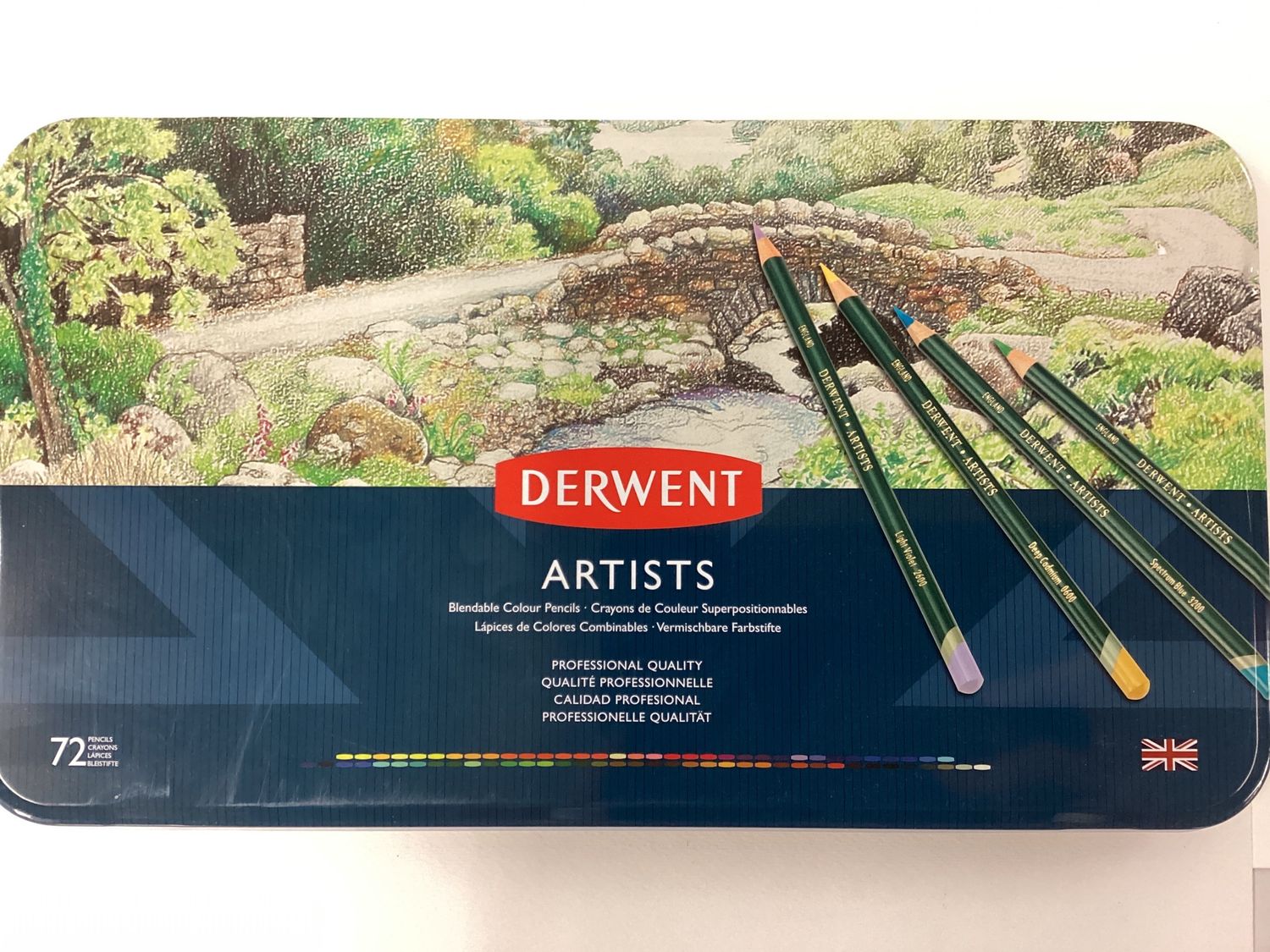Derwent ARTISTS Tin 72