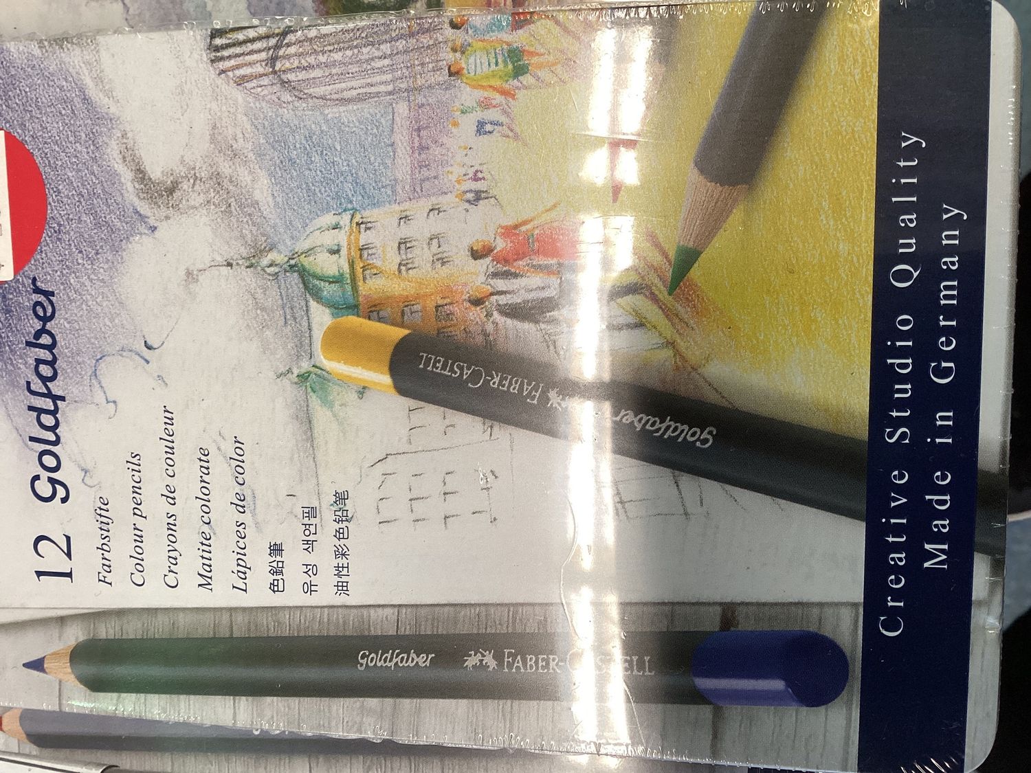 FC GOLDFABER Colour Pencil Tin 12