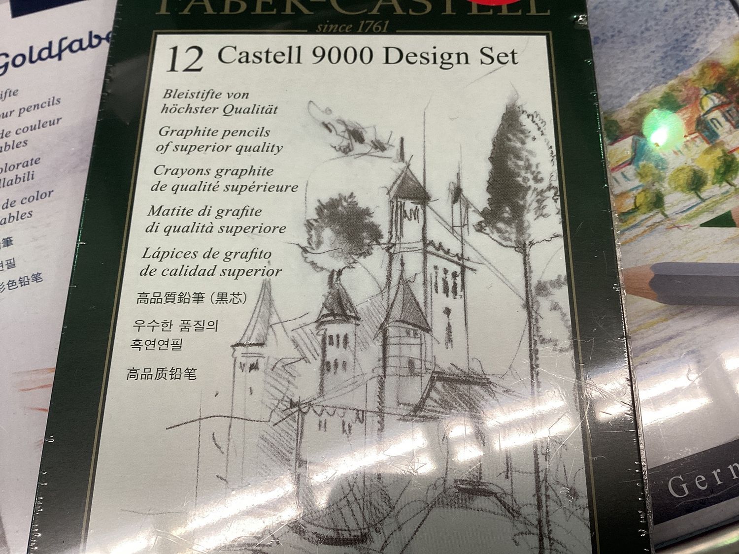 FC 9000 DESIGN SET Graphite Pencil Tin 12 5B-5H