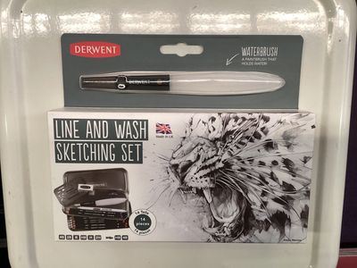 Derwent LINE &amp; WASH SKETCHING SET