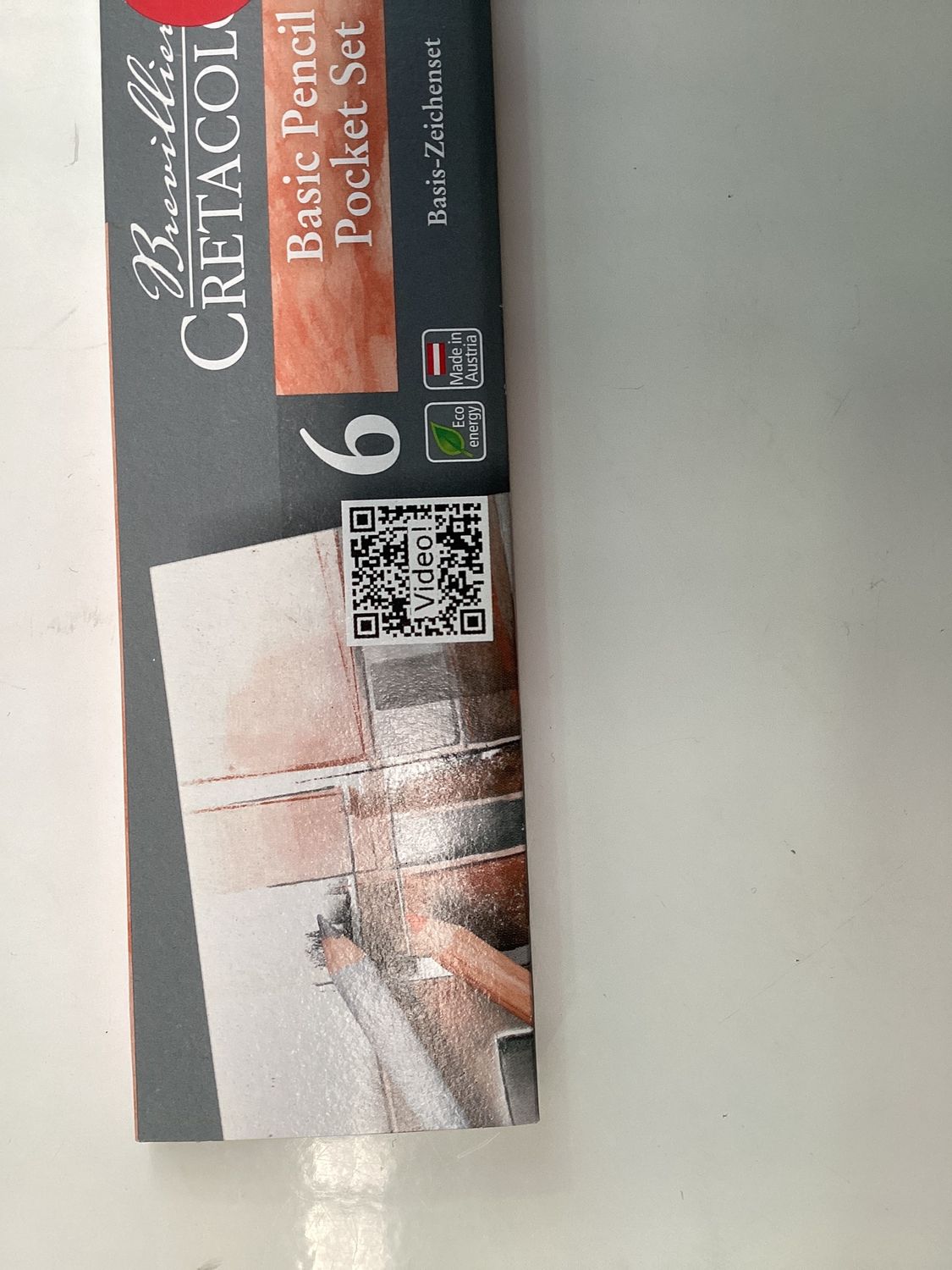CRETACOLOR Basic Drawing Tin 6
