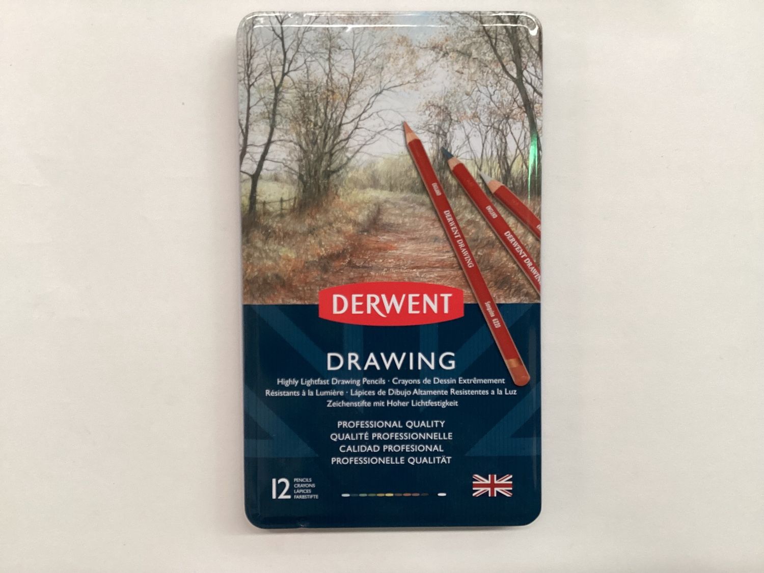 Derwent DRAWING Tin 12