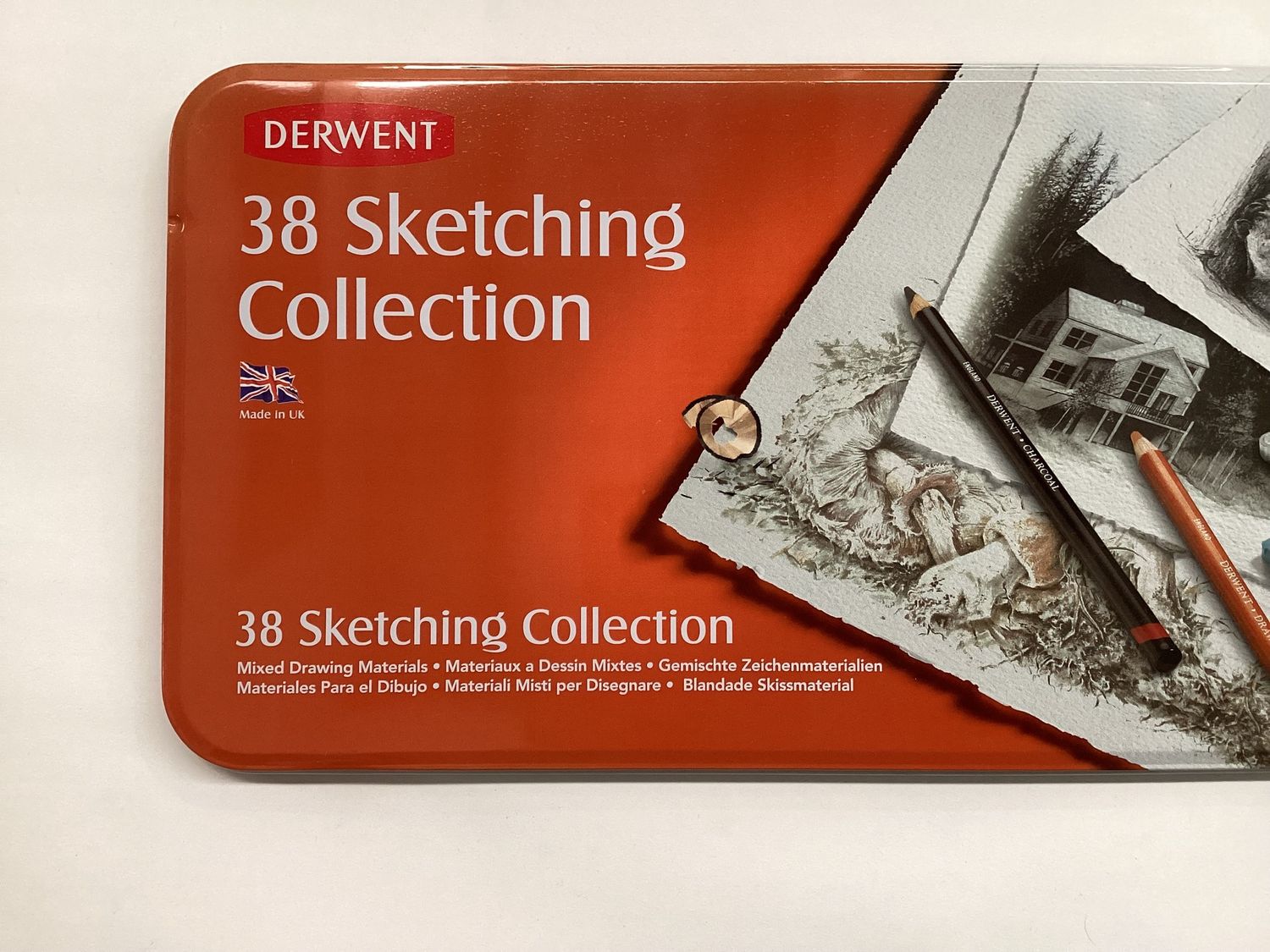 Derwent SKETCHING COLLECTION Tin 38