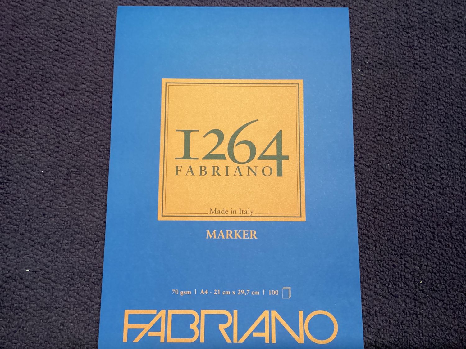 1264  Fabriano Marker Pad 70gsm A4